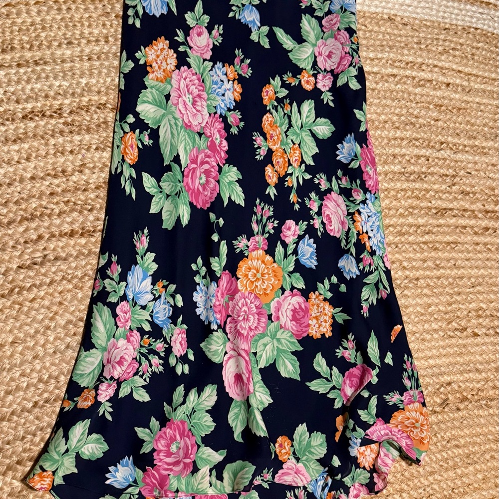 💐Y2K Jones New York Floral - Pink and Orange Blooms